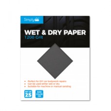 1200 Grit Wet & Dry 25 Pack