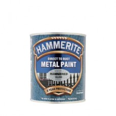 Hammerite Hammered Metal Paint Silver 750ml