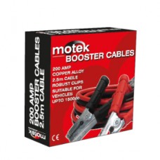 Motek 200Amp Booster Cables Suitable For Vehicles Upto 1.5L