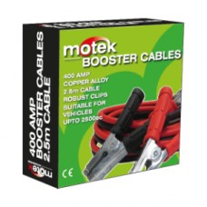 Motek 400Amp Booster Cables Suitable For Vehicles Upto 2.5L
