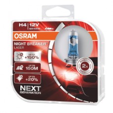 Osram Night Breaker Laser H4, Next Generation, +150% More Bright