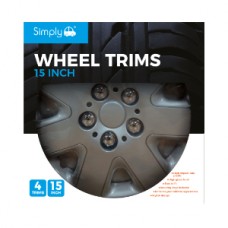15 Inch Prime Wheel Trim Set